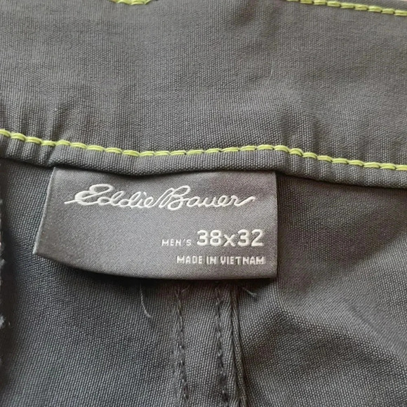 Eddie Bauer hiking pants, dark gray. Men’s size 38 X 32 - Picture 3 of 11